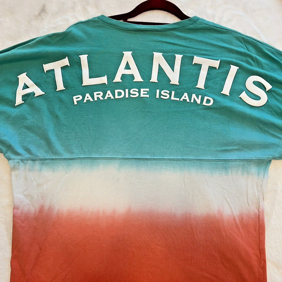 Atlantis Spirit Jersey Long Sleeve Shirt Paradise Island Bahamas Beach Size M - Picture 1 of 7